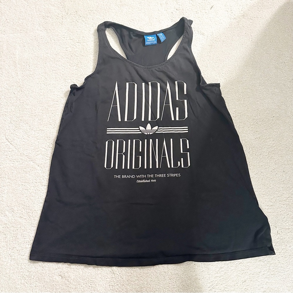 Adidas Black Tank Top Small